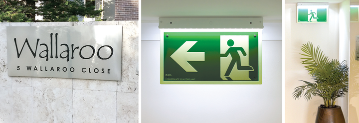Wallaroo Close images as testimonial for LumaExit Signs