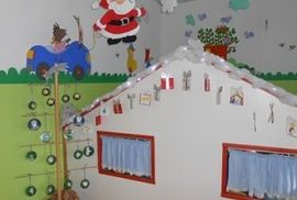 Natale al nido casetta Natale al nido casetta