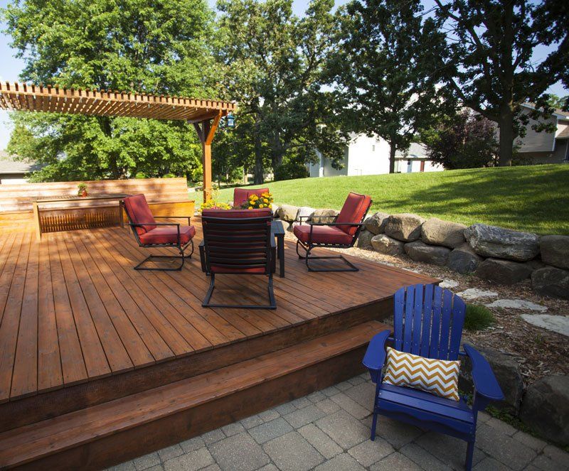 Insurance Repairs — Modern Patio in Longview, TX