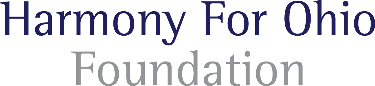 The logo for the harmony for ohio foundation