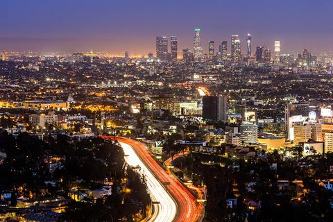 Los Angeles at night