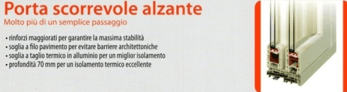Descrizione di una porta scorrevole