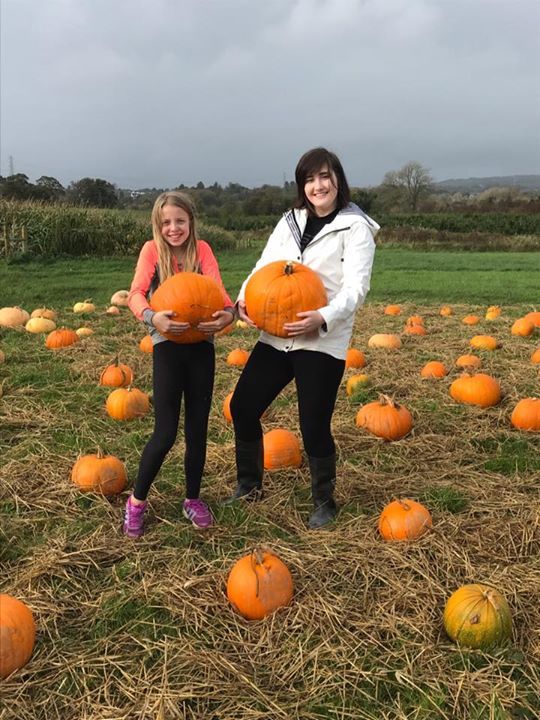 Collecting Pumpkins at Laganvale