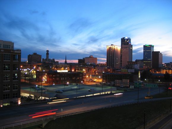 Little Rock Arkansas Skyline