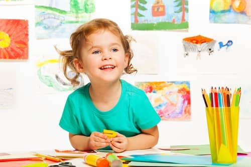 Little girl in the Classroom — Preschool in Surprise, AZ Little girl in the Classroom — Preschool in Surprise, AZ