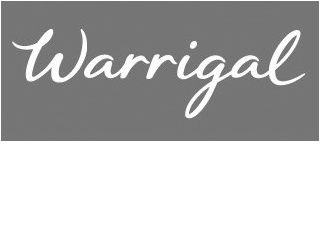 The word warrigal is written in white on a gray background.