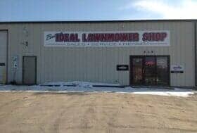 Shop Exterior - Lawn Mover Repair Shop Exterior - Lawn Mover Repair
