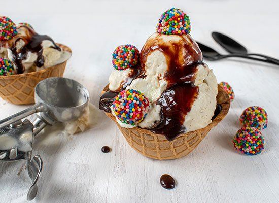 Vanilla Ice Cream Scoops — Newtown, PA — Piccolo Trattoria Italian Catering Vanilla Ice Cream Scoops — Newtown, PA — Piccolo Trattoria Italian Catering