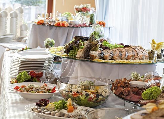 Snacks On Banquet Table — Newtown, PA — Piccolo Trattoria Italian Catering Snacks On Banquet Table — Newtown, PA — Piccolo Trattoria Italian Catering