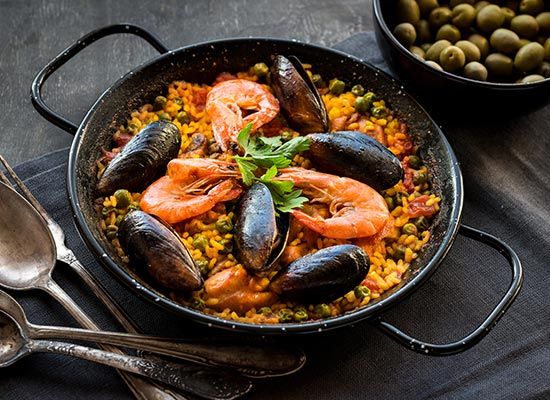 Paella On A Table — Newtown, PA — Piccolo Trattoria Italian Catering Paella On A Table — Newtown, PA — Piccolo Trattoria Italian Catering
