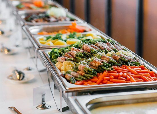 Luxurious Foods In A Fancy Table— Newtown, PA — Piccolo Trattoria Italian Catering Luxurious Foods In A Fancy Table— Newtown, PA — Piccolo Trattoria Italian Catering