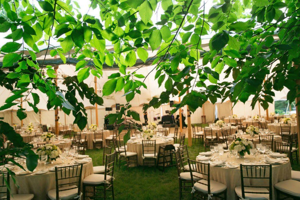Pergola Tent Reception — Newtown, PA — Piccolo Trattoria Italian Catering