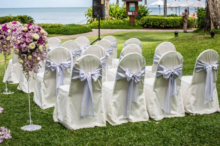 Rental Chairs — Newtown, PA — Piccolo Trattoria Italian Catering