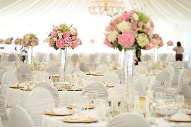 Elegant Table Setting for Wedding — Newtown, PA — Piccolo Trattoria Italian Catering