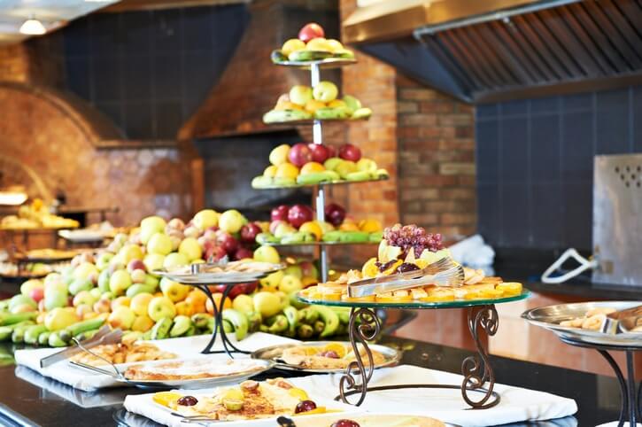 Fruits Tower — Newtown, PA — Piccolo Trattoria Italian Catering