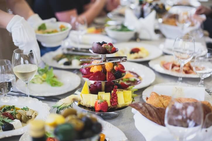 Fruit Salad in a Plate — Newtown, PA — Piccolo Trattoria Italian Catering