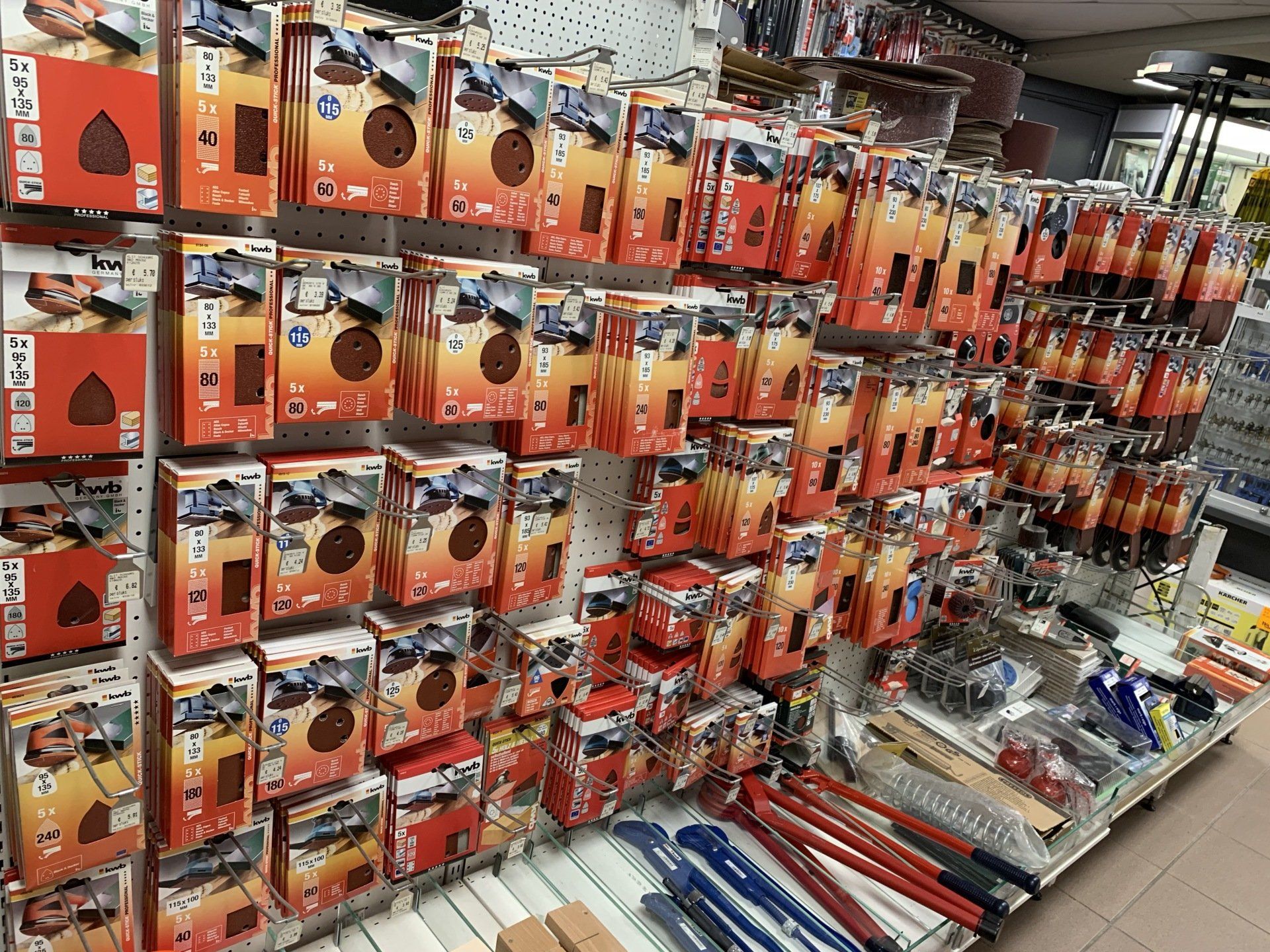 Alle elektrisch gereedschap accessoires  op voorraad