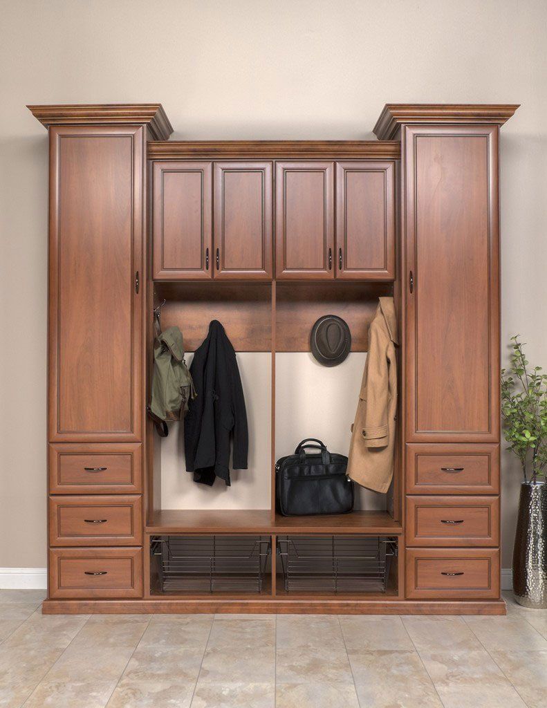 Custom Mudroom Cabinet System