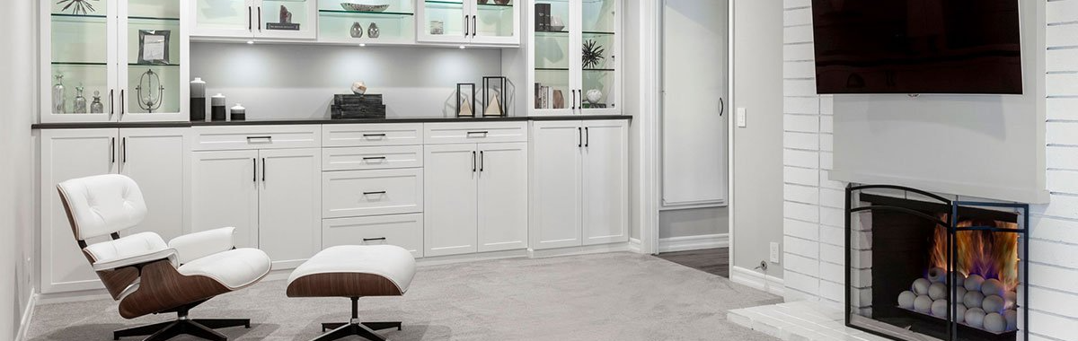 Custom Living Room Storage System