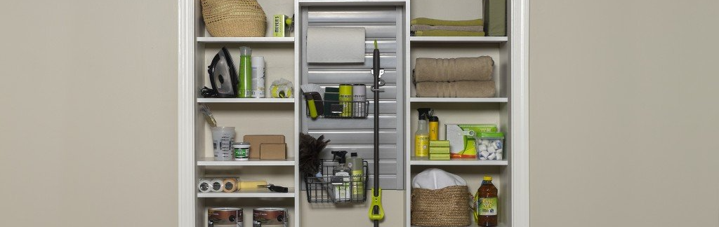 Custom Utility Closet Storage System