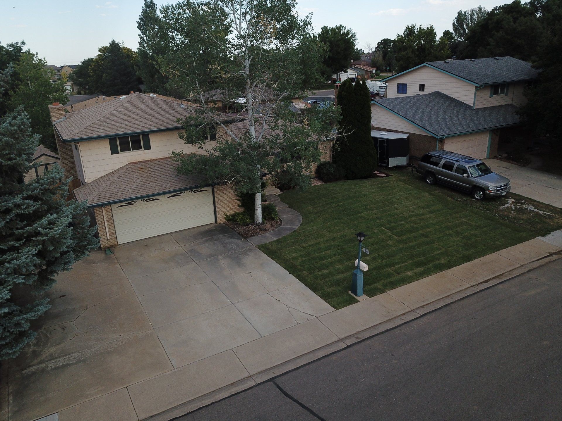 grass sod landscape