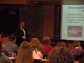 Scott teaching — Rid-A-Pest Exterminators in Littleton, CO Scott teaching — Rid-A-Pest Exterminators in Littleton, CO