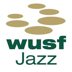 WUSF Jazz logo: Dark green text 