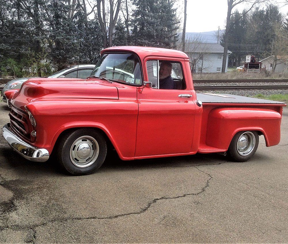Red Truck — Elmira, NY — Steve's American Lifetime Muffler