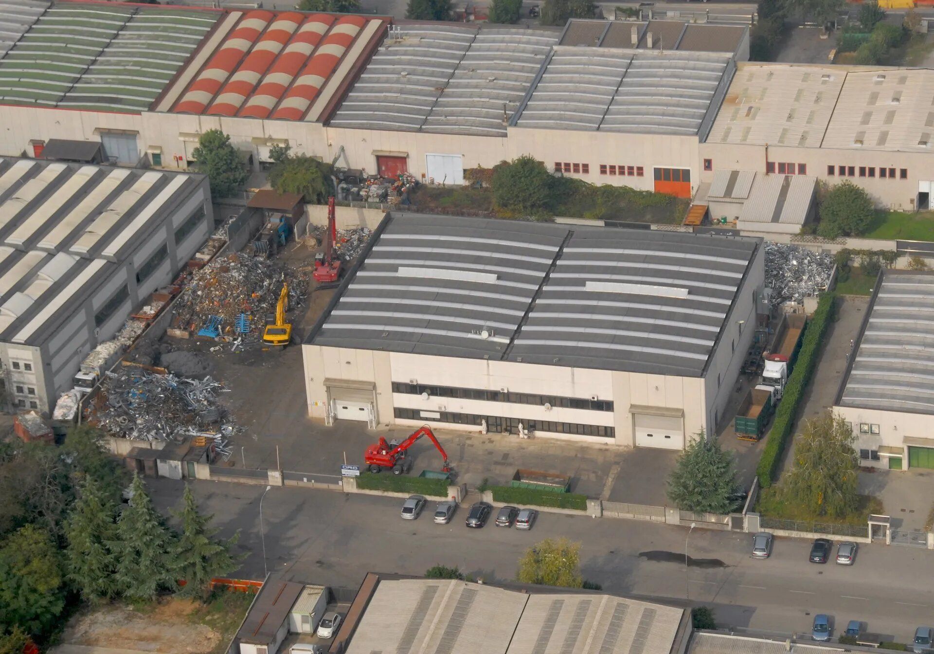 azienda dall'alto