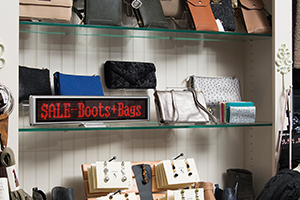 LED Sign in Store