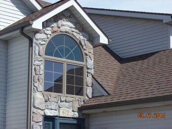 Brick chimney — Roofing in Fort Wayne, IN