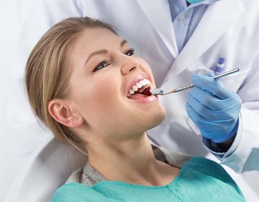 Happy cosmetic dentistry patient