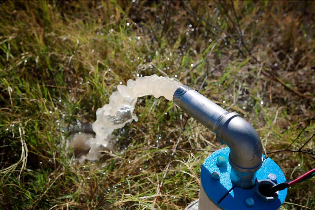 acqua da pozzo artesiano