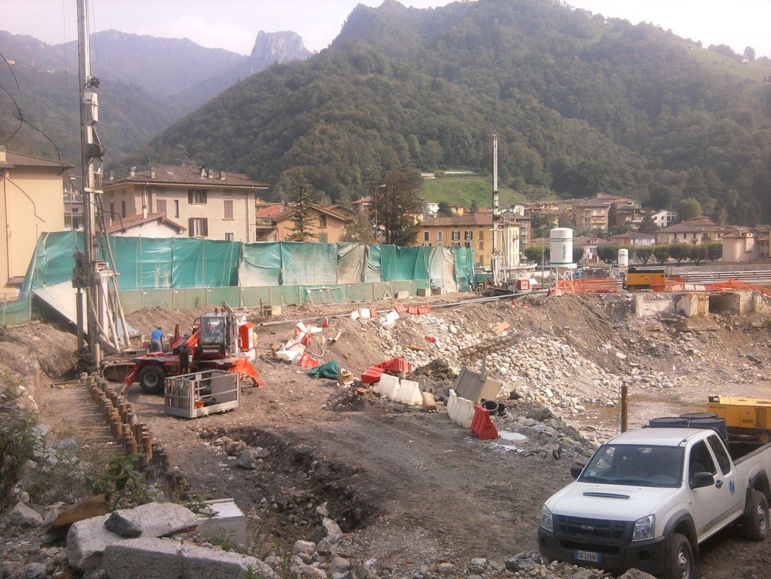 rilievi geotecnici in cantiere