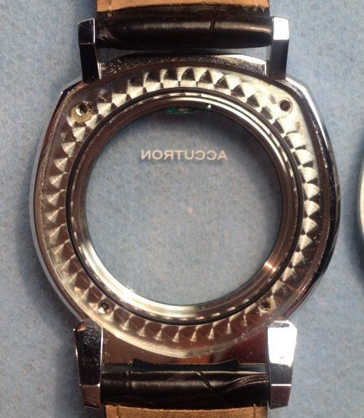 Accutron 50th anniversary spaceview inside case Budget Accutron Service