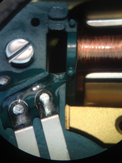 Accutron 50th anniversary spaceview coil detail Budget Accutron Service