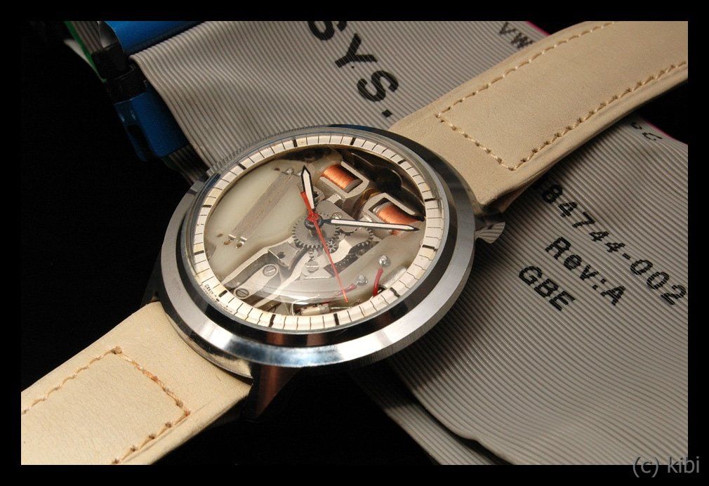 Prim Elton clone of Accutron 214 spaceview budget accutron service