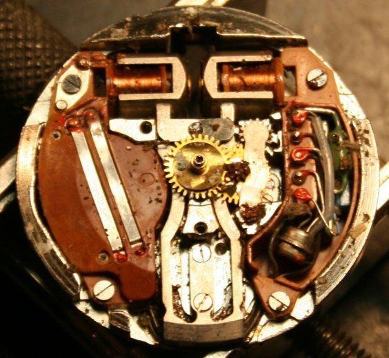Slava Transistor 214 Accutron Clone restoration 9 Budget Accutron Service