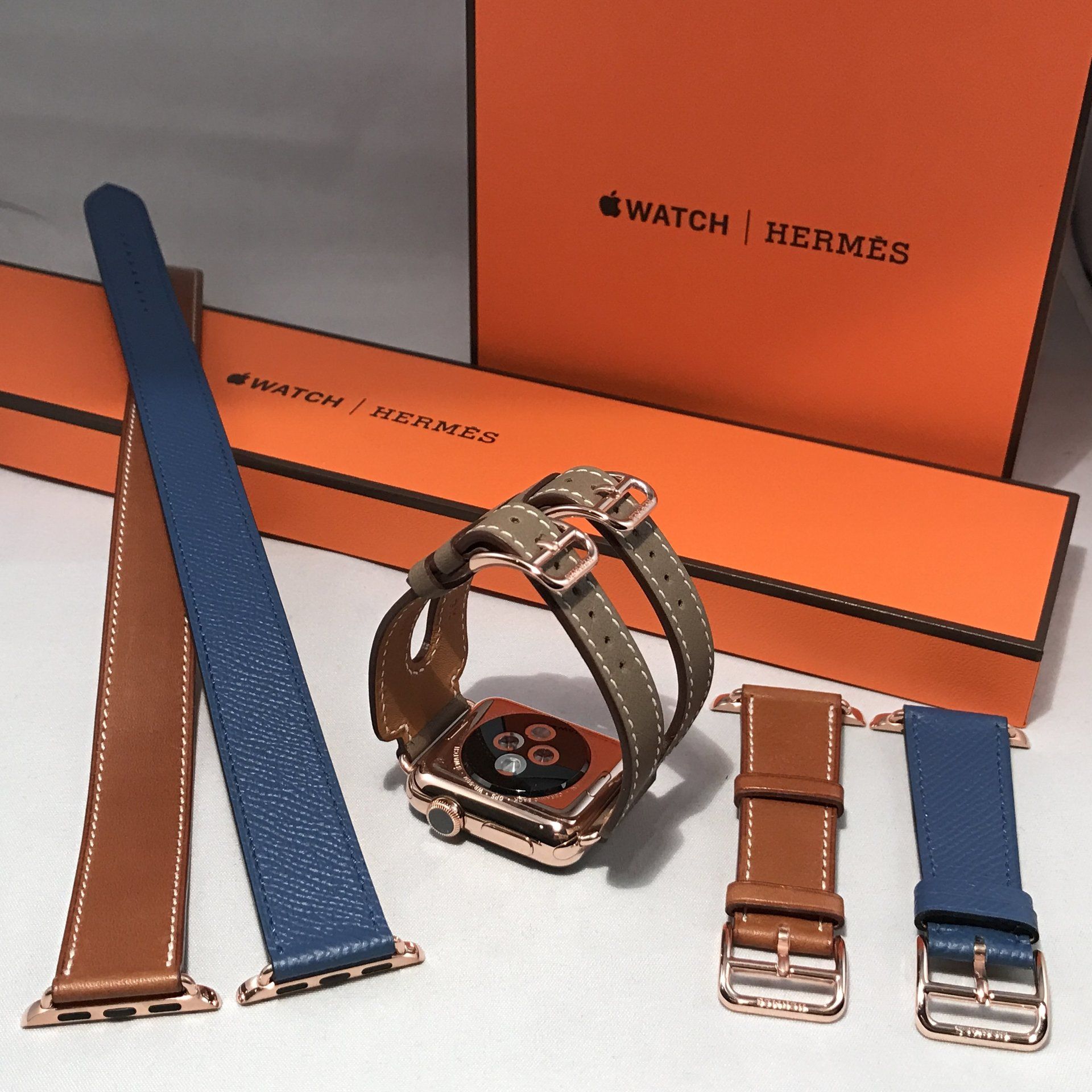 Apple watch hermes edition gold plated by the time preserve