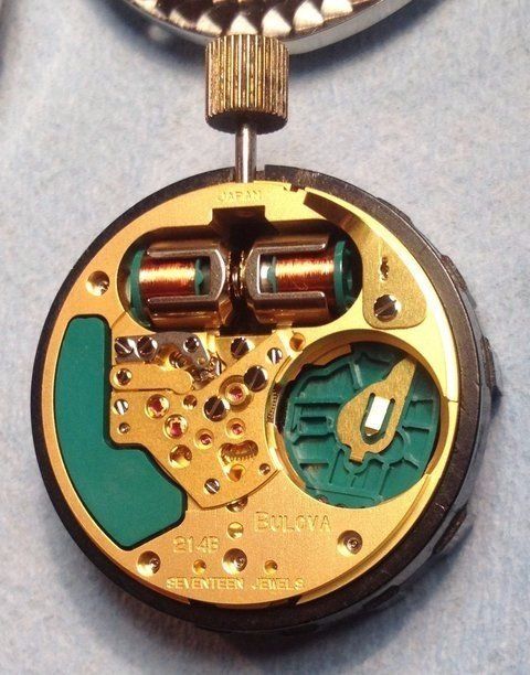 Accutron 214 movement 50th Anniversary Spaceview Budget Accutron Service