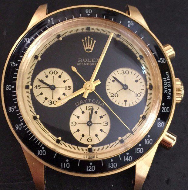 Rolex 6264 Paul Newman 18K Chronograph Budget Accutron Service