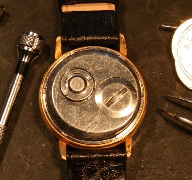 Slava Transistor 214 Accutron Clone restoration 3 Budget Accutron Service