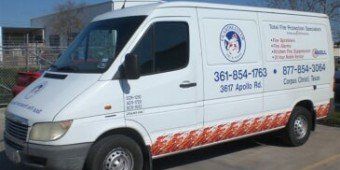 Guard master van — Fire Safety equipment in Corpus Christi, TX Guard master van — Fire Safety equipment in Corpus Christi, TX