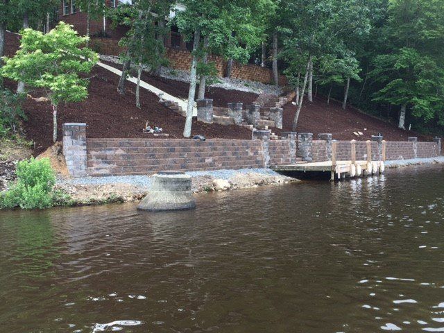 retaining walls Fayetteville, NC