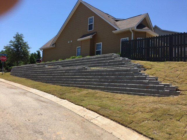 retaining walls Fayetteville, NC