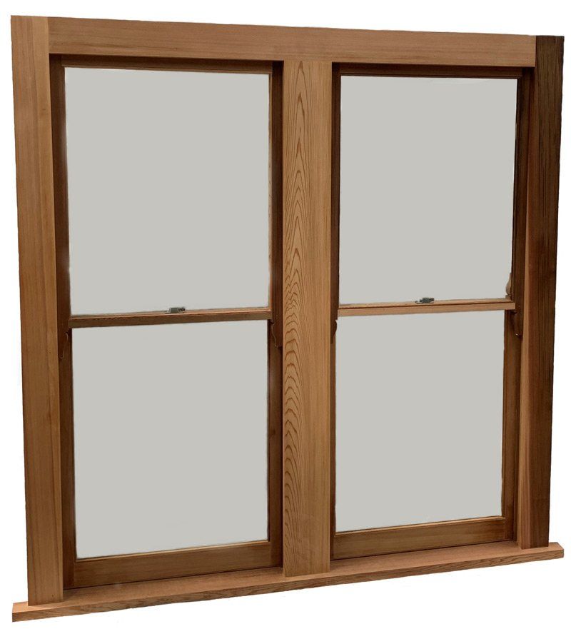double hung window