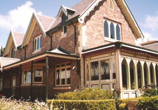 heritage house with new windows