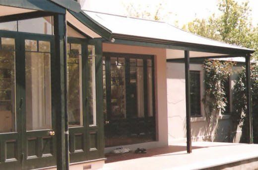 tall glass windows
