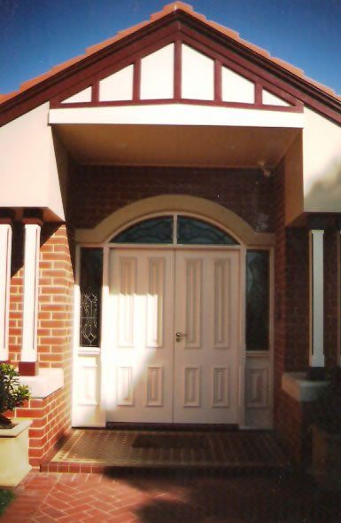 front door to home