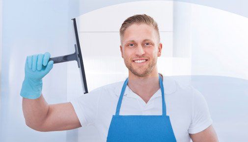 Man Cleaning Window - Window Cleaning Service in Farmingdale, NJ Man Cleaning Window - Window Cleaning Service in Farmingdale, NJ